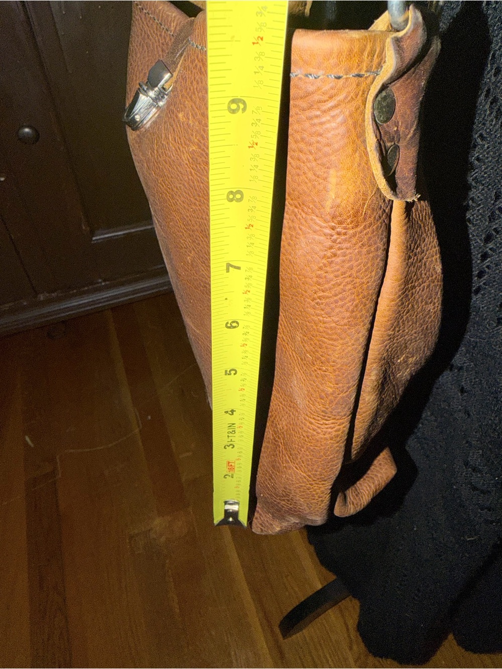 Amazing leather hippie purse - Picture 6 of 9